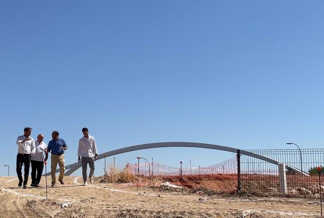 Obras de la 5ª fase del Anillo Ciclista – Carril Bici de Torrejón