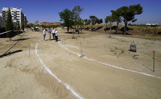 Obras de la 5ª fase del Anillo Ciclista – Carril Bici de Torrejón