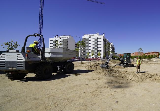 Obras de la 5ª fase del Anillo Ciclista – Carril Bici de Torrejón