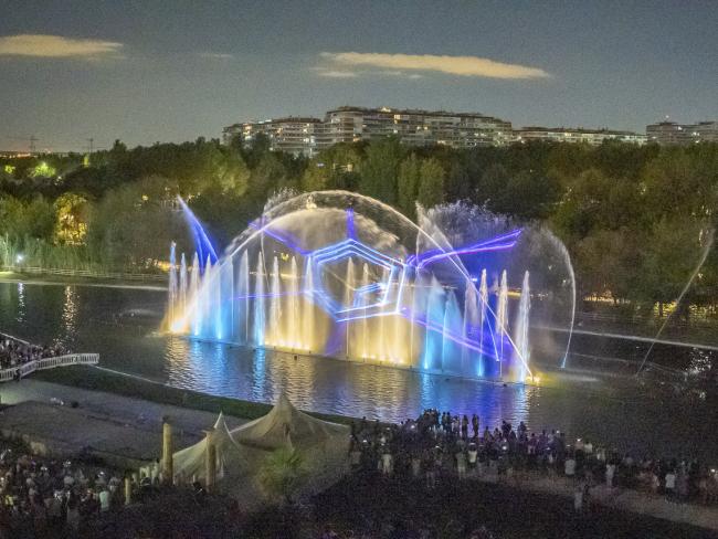 10º aniversario Parque Europa - Espectáculo Fuente
