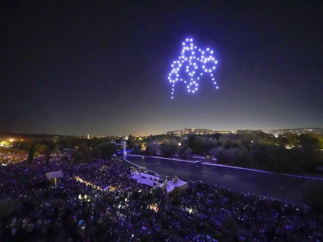 10º aniversario Parque Europa - Drone Light Show