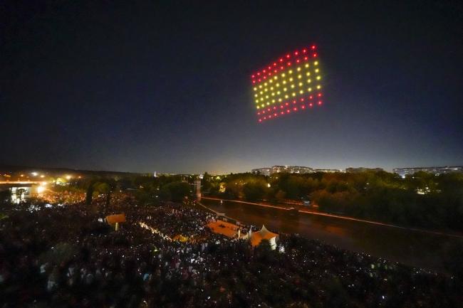10º aniversario Parque Europa - Drone Light Show