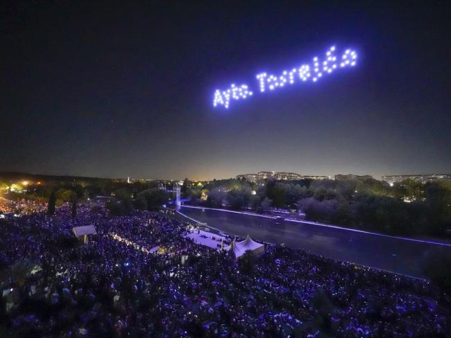 10º aniversario Parque Europa - Drone Light Show