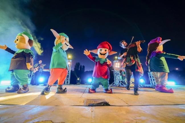 10º aniversario Parque Europa - Show Strad - El violinista rebelde + Guachis