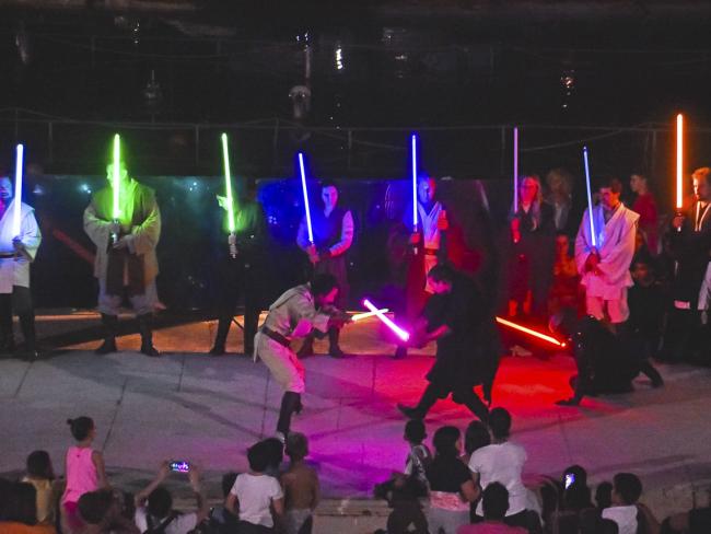 10º aniversario Parque Europa - Espadas Láser