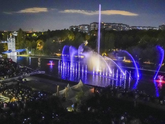 Espectáculo Fuente del Parque Europa