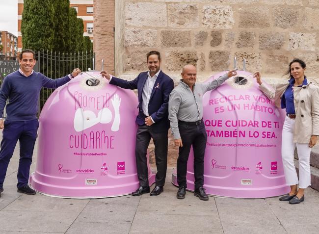 Ecovidrio y el Ayuntamiento de Torrejón de Ardoz presentan la campaña solidaria “Recicla vidrio para ellas” con motivo del Día Mundial del Cáncer de Mama