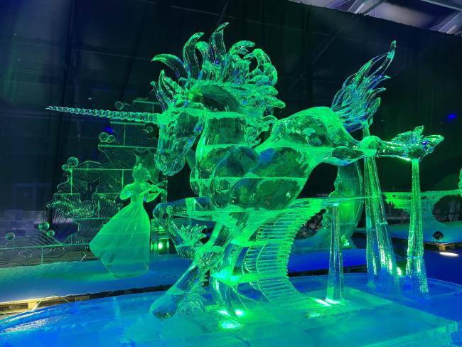 I Festival Internacional de Esculturas de Hielo