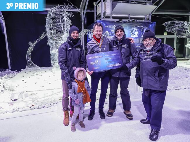 El tercer premió fue a parar a la creación “Contra la realidad”, del equipo 4 de Francia y Polonia, formado por Samuel Girault y Michal Mizula