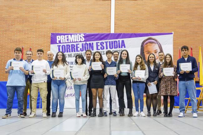14ª edición de los Premios Torrejón Estudia - 1º Bachillerato