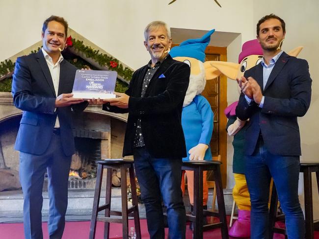 Carlos Sobera, embajador de Mágicas  Navidades, el Parque de la Navidad de España que abre sus puertas este viernes