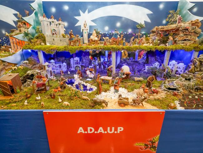 Exposición de belenes de asociaciones de Torrejón de Ardoz - ADAUP