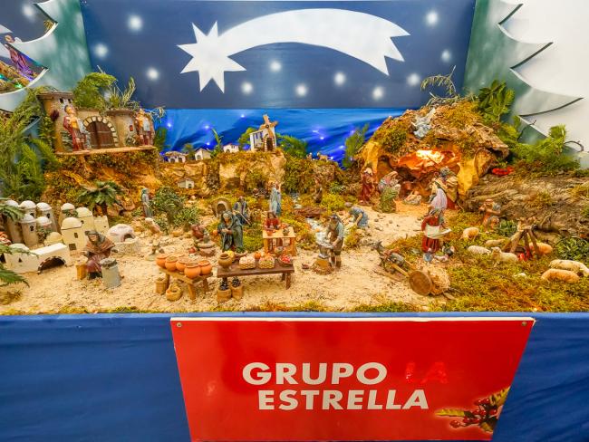 Exposición de belenes de asociaciones de Torrejón de Ardoz - Grupo Estrella
