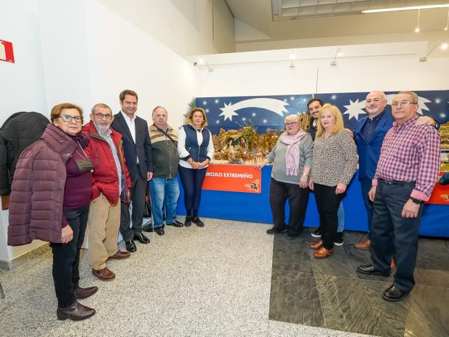 Exposición de belenes de asociaciones de Torrejón de Ardoz - Círculo Extremeño