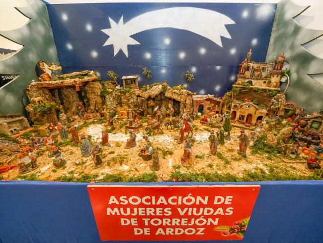 Exposición de belenes de asociaciones de Torrejón de Ardoz - Asociación de Viudas