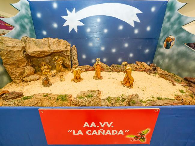 Exposición de belenes de asociaciones de Torrejón de Ardoz - AAVV La Cañada
