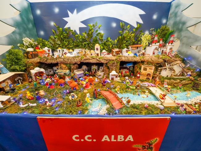 Exposición de belenes de asociaciones de Torrejón de Ardoz - ALBA
