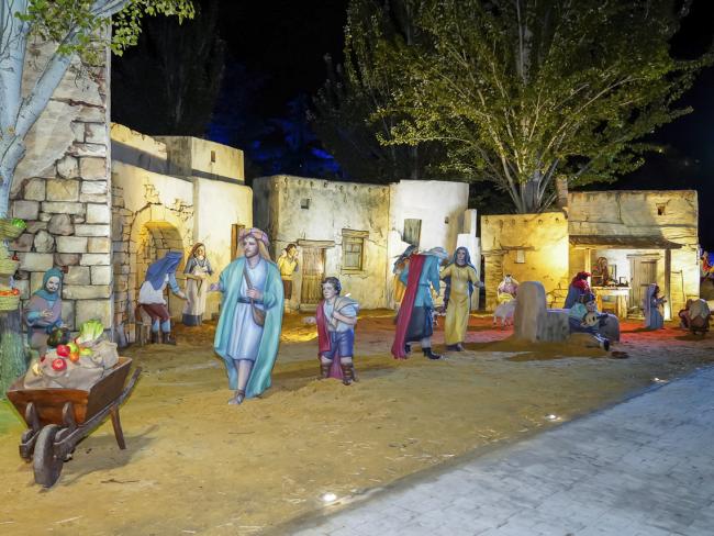 Camino de Belén en el Parque Mágicas Navidades