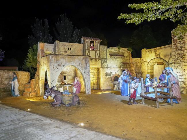 Camino de Belén en el Parque Mágicas Navidades