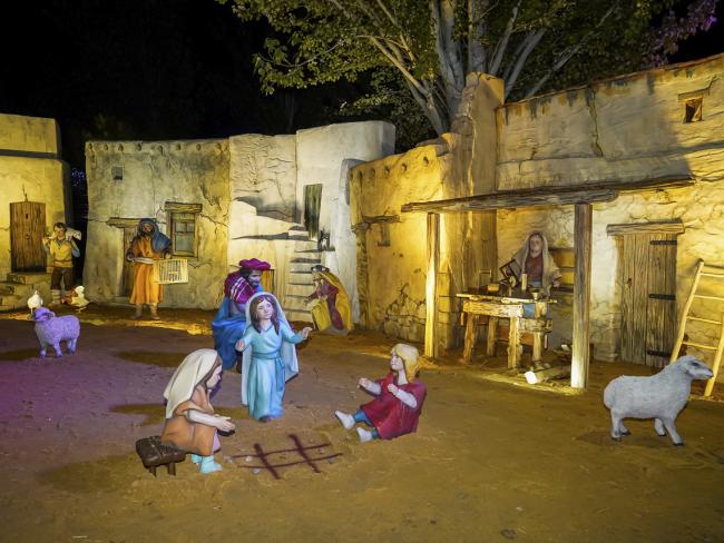 Camino de Belén en el Parque Mágicas Navidades