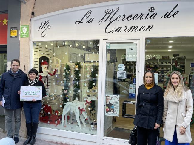 10 Premios Escaparates Zona Centro La Merceria de Carmen Premio Especial Jurado