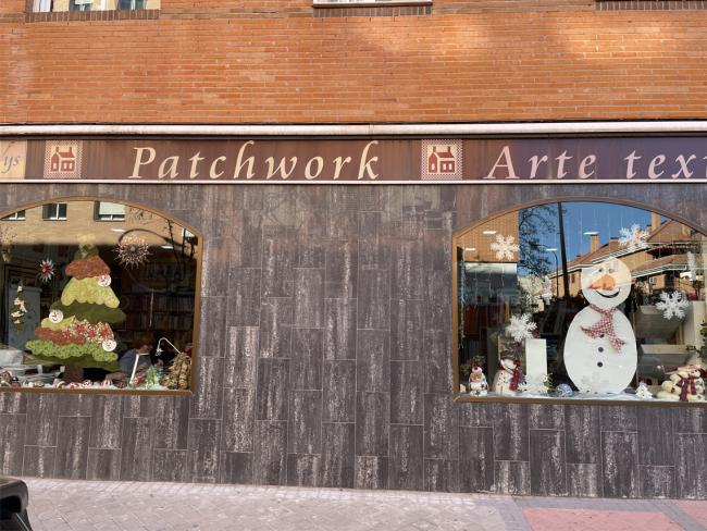 16 Premios Escaparates Barrios Quiltys Escuela de Patchwork Premio Especial Jurado