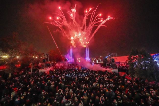 Día del Torrejonero - Espectáculo Puerta Mágica con Fuegos Artificiales 