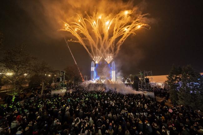 Día del Torrejonero - Espectáculo Puerta Mágica con Fuegos Artificiales 
