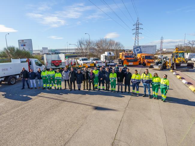 Dispositivo para hacer frente a las posibles nevadas en la ciudad