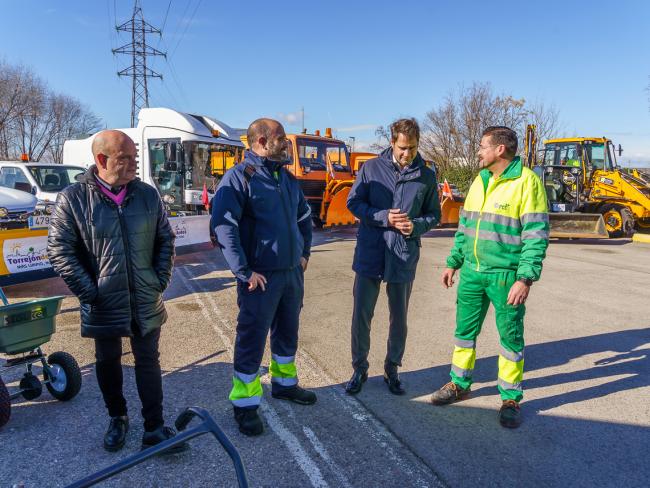 Dispositivo para hacer frente a las posibles nevadas en la ciudad