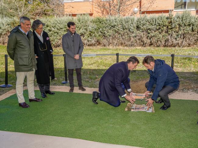 Colocada la primera piedra de las 150 viviendas de la 1ª fase del Plan Vivienda Alquiler para Torrejoneros que construye el Ayuntamiento de Torrejón de Ardoz 
