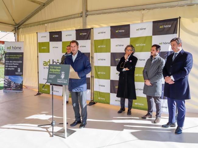 Colocada la primera piedra de las 150 viviendas de la 1ª fase del Plan Vivienda Alquiler para Torrejoneros que construye el Ayuntamiento de Torrejón de Ardoz 