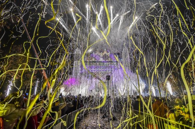 Día del Torrejonero - Espectáculo Puerta Mágica con Fuegos Artificiales 