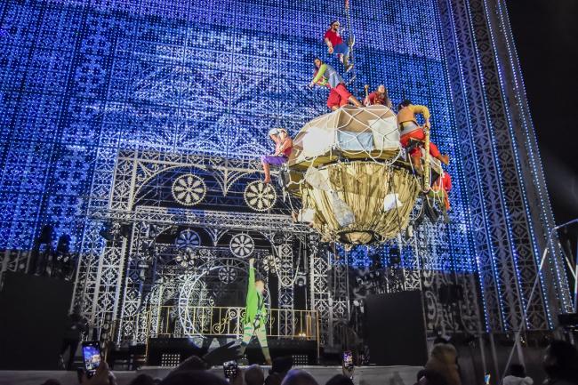 Día del Torrejonero - Espectáculo aéreo Peter Pan del Grupo Puja!