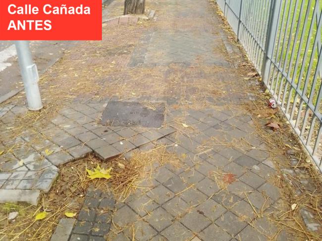 Plan Renovación Aceras - Calle Cañada