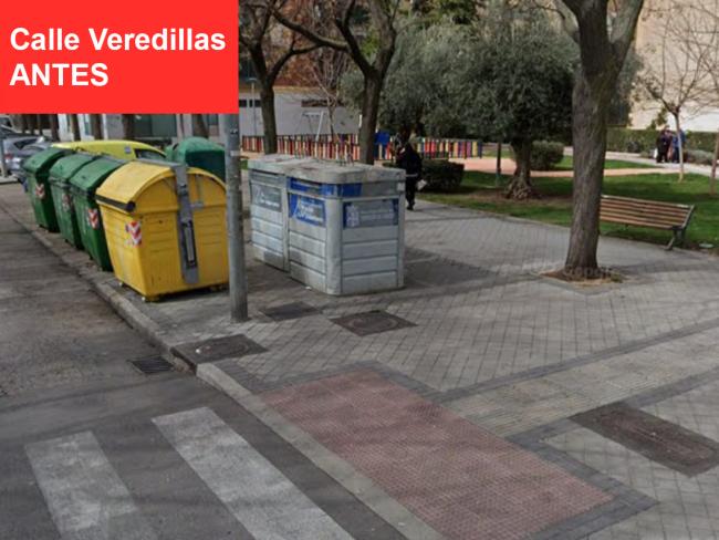 Plan Renovación Aceras - Calle Veredilla