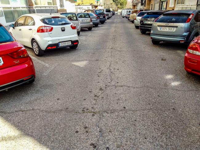 Gran Operación Asfalto - Calle Abedul - Antes