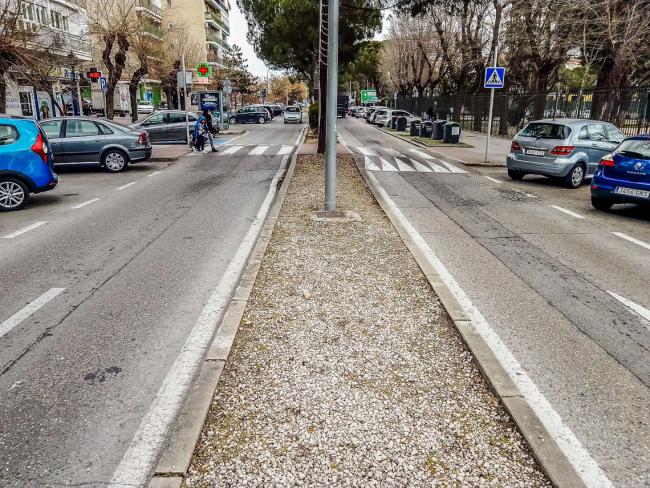 Gran Operación Asfalto - Calle Circunvalación - Antes