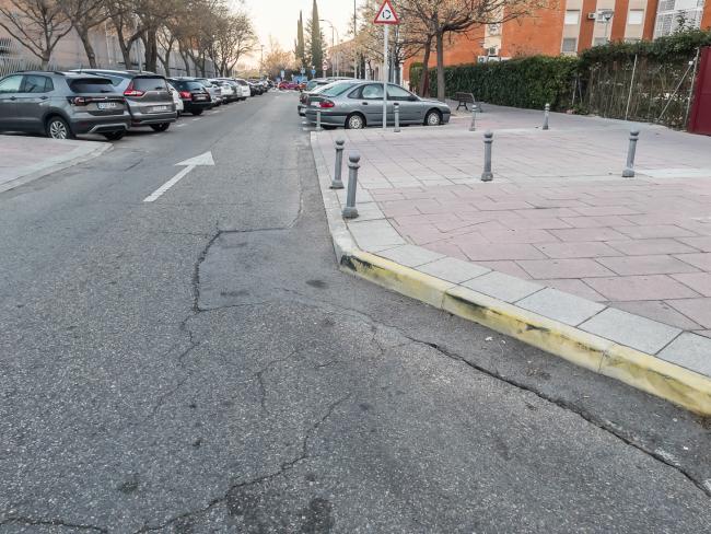 Gran Operación Asfalto - Calle Arrope - Antes