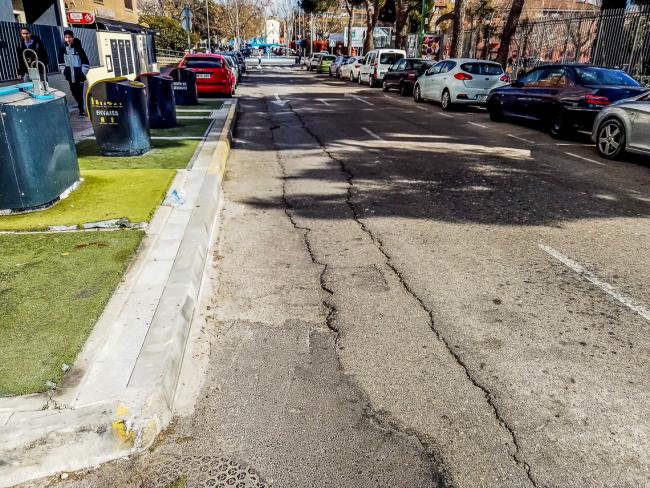 Gran Operación Asfalto - Calle Plata - Antes