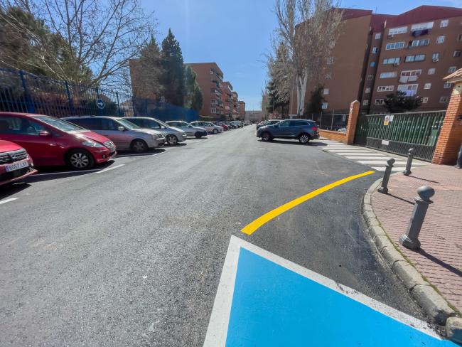 Gran Operación Asfalto - Calle Juan Ramón Jiménez - Ahora