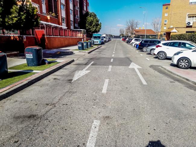 Gran Operación Asfalto - Calle Curas - Antes