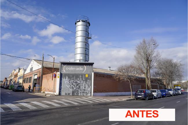 Se está construyendo un nuevo aparcamiento gratuito en superficie para los vecinos del Parque Cataluña, en la calle industria Nº 19 con capacidad para 67 vehículos