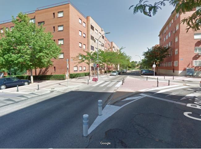 ANTES - Mancha Amarilla en calle Reino Unido con calle Francia 