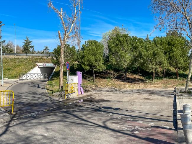 Presentado el nuevo Paso Subterráneo para vehículos y peatones en el barrio de Fresnos bajo la M206 