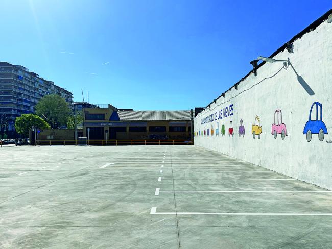 Entra en funcionamiento el aparcamiento gratuito en superficie entre las calles Pozo de Las Nieves e Industrias
