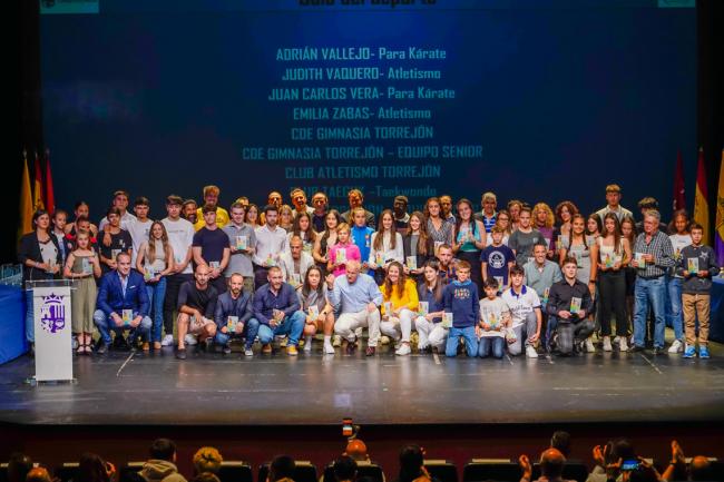 Torrejón de Ardoz reconoció a los mejores deportistas de la ciudad en la Gala del Deporte