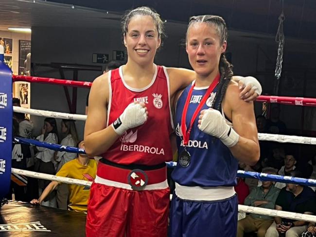 La torrejonera, María González, campeona de Madrid de boxeo amateur en -54 kilos