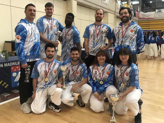 Los karatekas con diversidad funcional del Club Karate Torrejón Tomás Herrero logran seis medallas en el Campeonato de España de Clubes 
