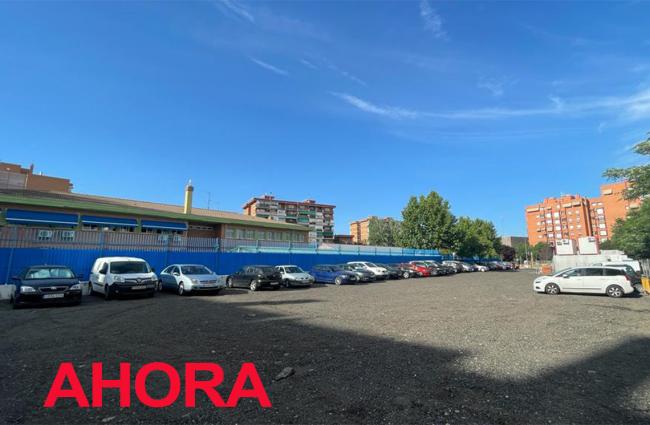 Aparcamiento barrio Girasol - Juncal - Montserrat